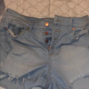 High Waisted Jean Shorts